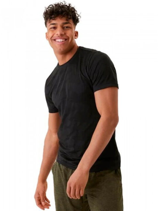 T-shirt Μαύρο
