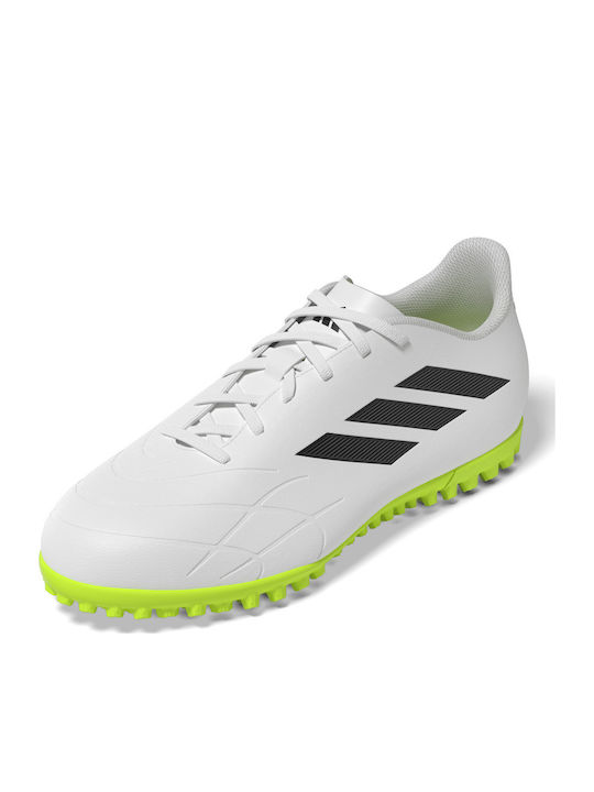 adidas Copa Pure.4 TF Fußballschuhe mit geformten Stollen Weiß adidas Copa Pure.4 TF Fußballschuhe mit geformten Stollen Weiß
