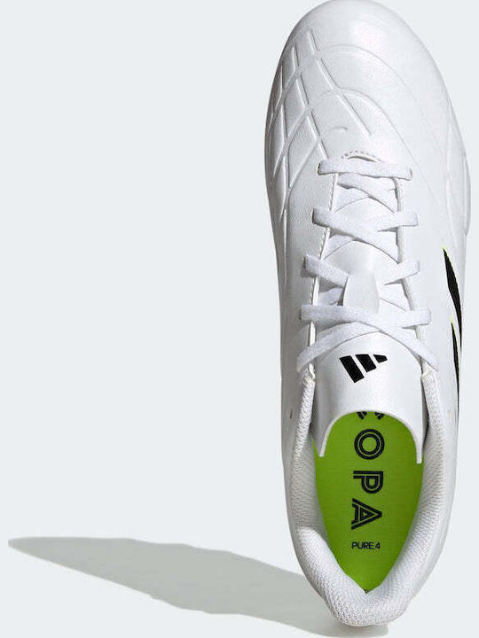 adidas Copa Pure.4 Футболни Обувки с Бутони Бял