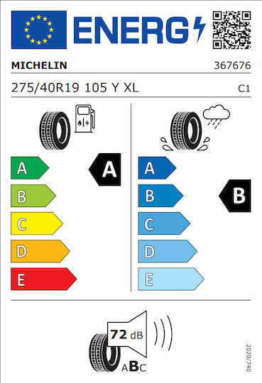 Michelin Primacy 275/40R19 105E-Commerce-Website * XL Sommerreifen Reifen für Passagier Auto