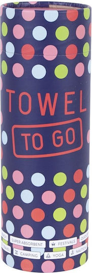 Towel To Go Πετσέτα Θαλάσσης Παρεό Ροζ 180x100εκ.