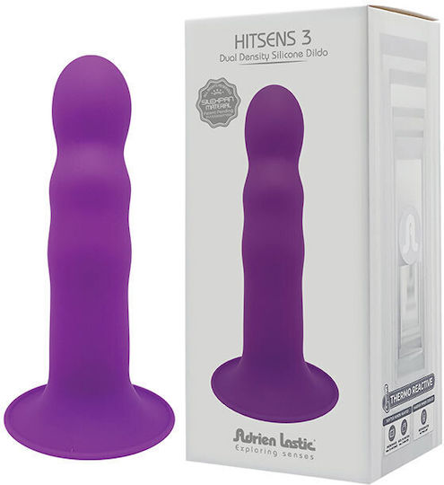 Adrien Lastic Hitsens 3 Dildo din sticlă Violet 18cm