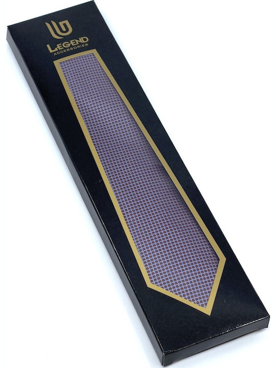 Legend Accessories Set de Cravată pentru Bărbați Tipărit în Culorea Violet