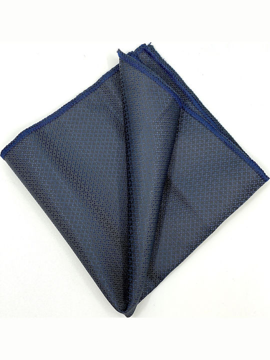 Legend Accessories Synthetic Men's Tie Set Printed Navy Blue