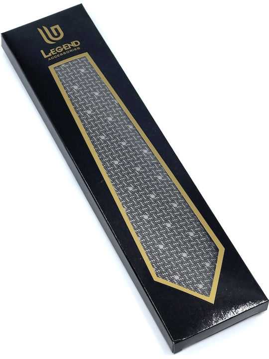 Legend Accessories Men's Tie Set Printed in Gray Color