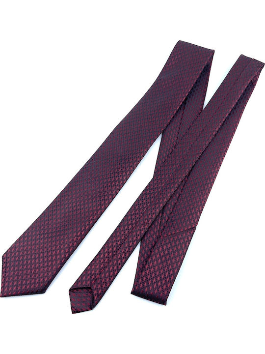 Legend Accessories Men's Tie Set Monochrome Burgundy