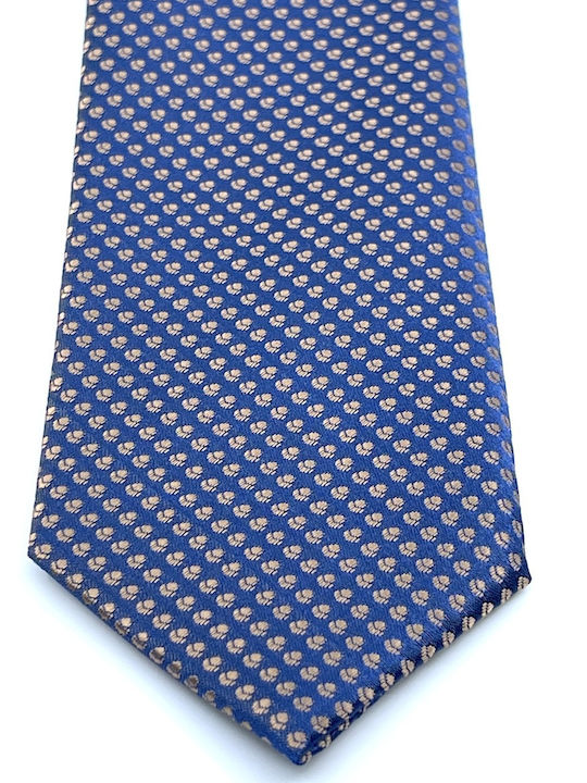 Legend Accessories Herren Krawatten Set Gedruckt in Blau Farbe