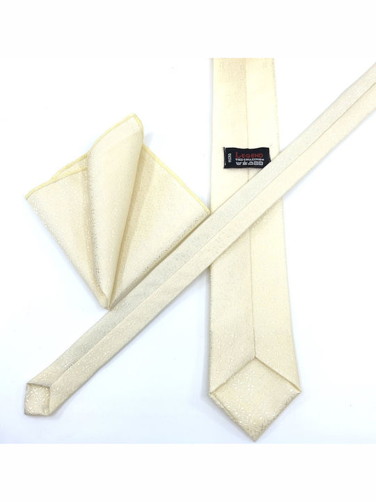 Legend Accessories Men's Tie Set Monochrome White