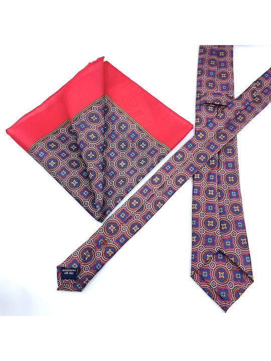 Legend Accessories Ανδρική Γραβάτα Μεταξωτή με Σχέδια