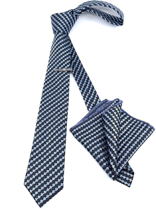 Legend Accessories Men's Tie Set Printed Blue