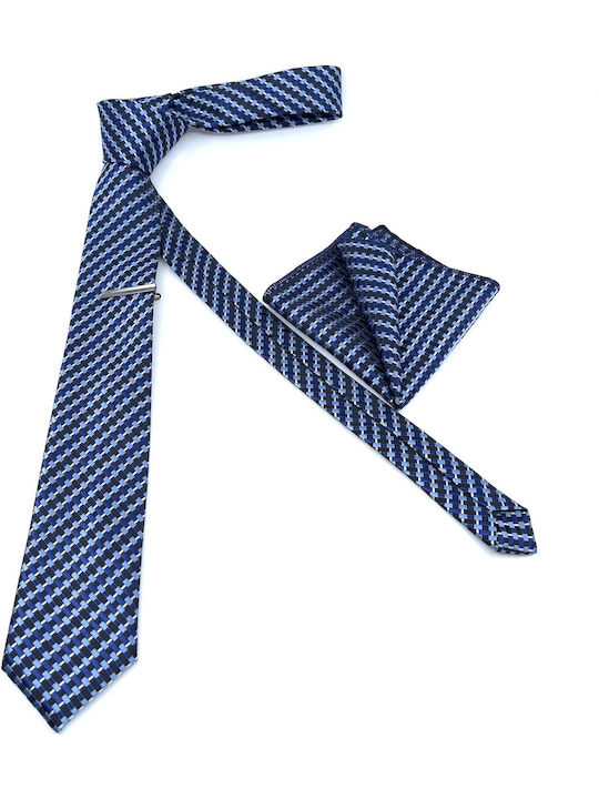 Legend Accessories Men's Tie Set Printed Blue