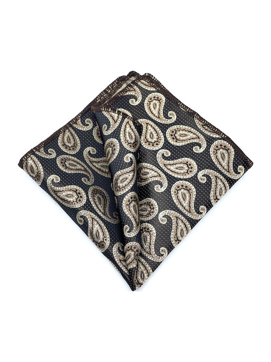 Legend Accessories Men's Tie Set Printed Brown