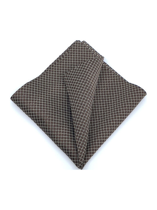 Legend Accessories Synthetic Men's Tie Set Printed Brown