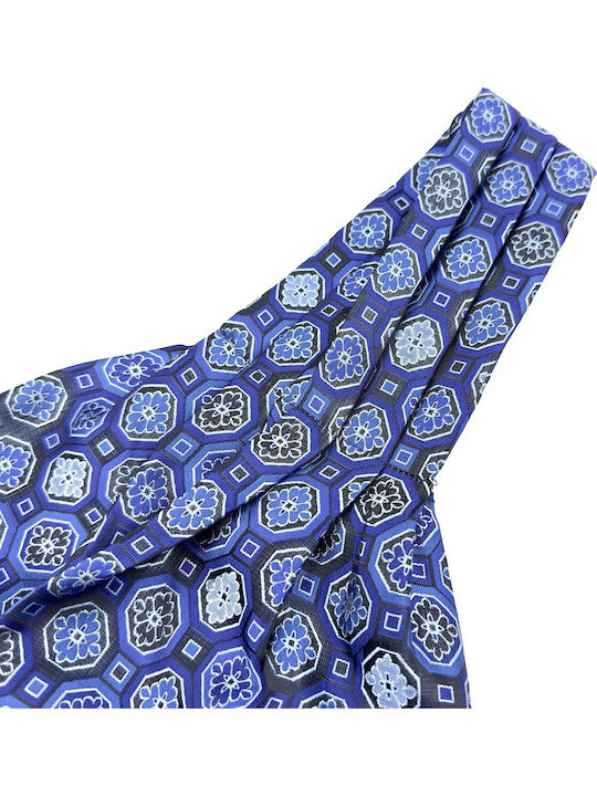 Legend Accessories Ανδρική Γραβάτα με Σχέδια σε Μπλε Χρώμα