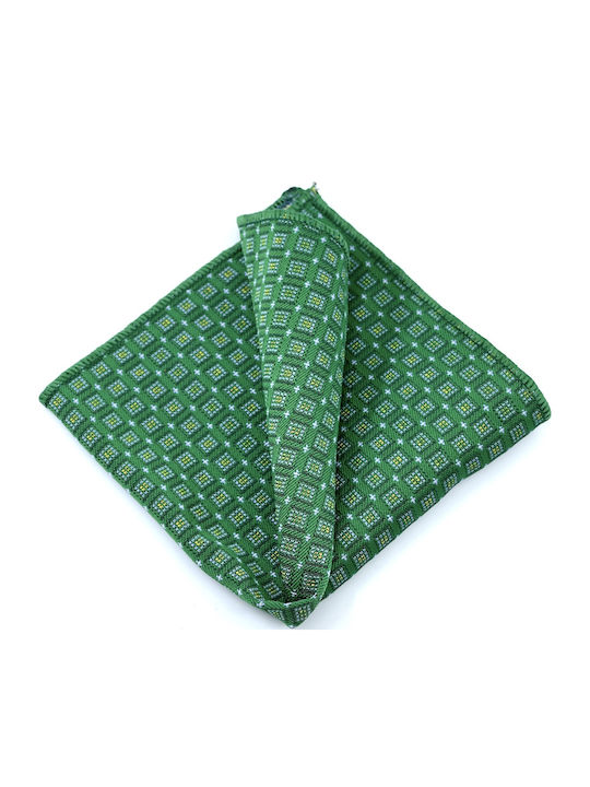 Legend Accessories Herren Krawatten Set Gedruckt in Grün Farbe