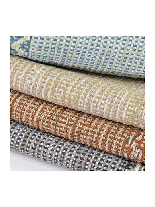 Lino Home Velmar Rectangular Kitchen Mat with Anti-slip Underlay Beige 60x90εκ.