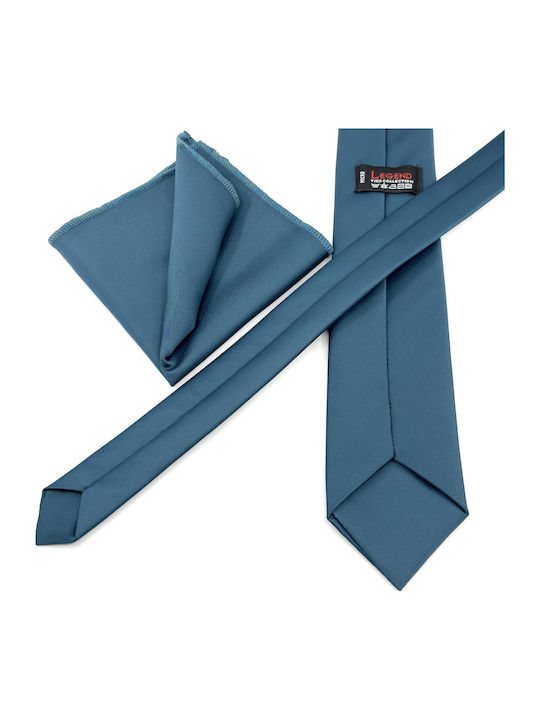 Legend Accessories Σετ Ανδρικής Γραβάτας Μονόχρωμη σε Χρώμα