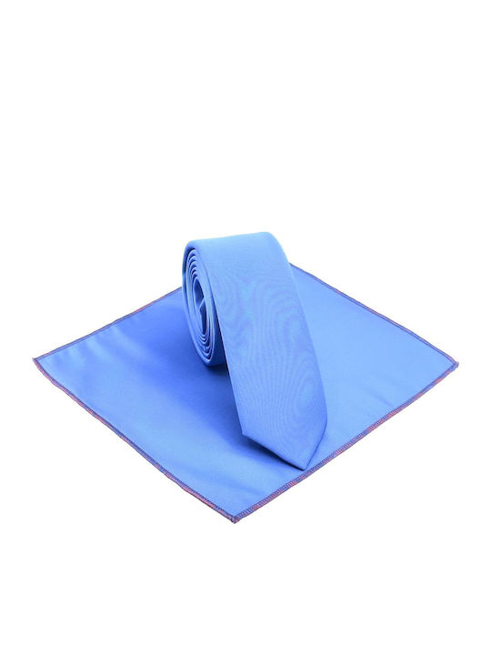 Legend Accessories Men's Tie Set Monochrome Light Blue