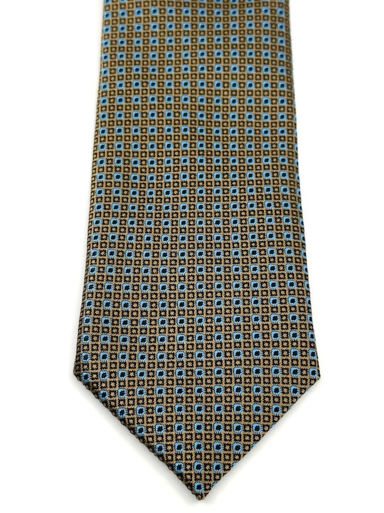 Legend Accessories Men's Tie Set Printed Khaki