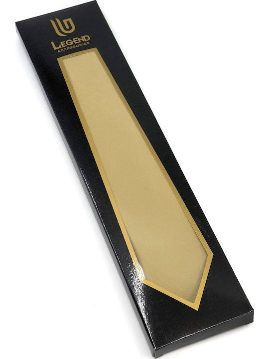 Legend Accessories Men's Tie Set Monochrome in Yellow Color