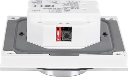 GloboStar Skydance Dimmer Switch with LED Frame Rotary 360W in White Color