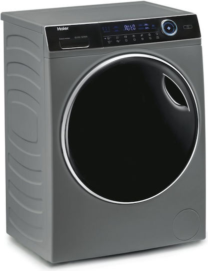 Haier Πλυντήριο Ρούχων 8kg 1400 Στροφών Γκρι HW80-B14979S8-S