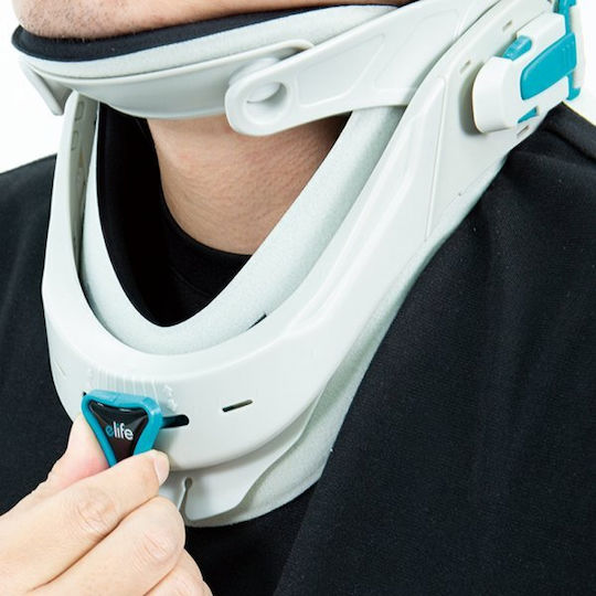 E-Life Bracing Сплит Врат в Бял Цвят E-CO007B
