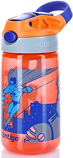 Contigo Gizmo Flip Παιδικό Παγούρι Πλαστικό με Καλαμάκι Non Spill Πράσινο 420ml