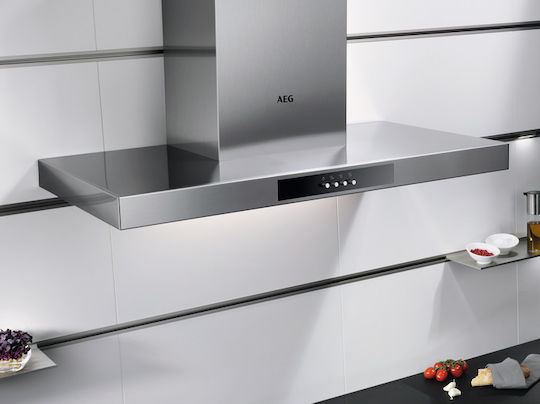 AEG Απορροφητήρας Καμινάδα 90cm Inox
