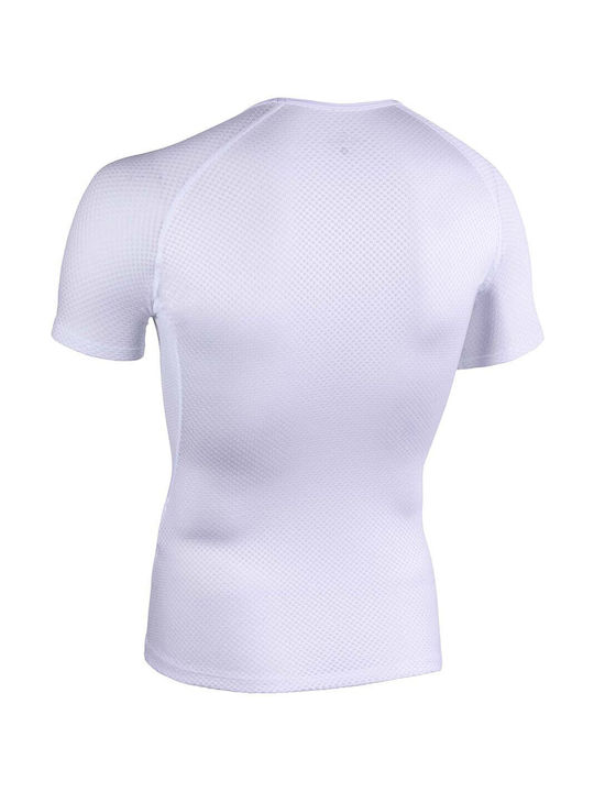 Nalini Tricou De Ciclism Pentru Bărbați Mâneci Scurte Albă