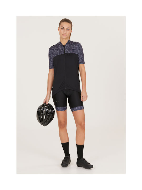 Endurance Γυναικεία Κοντομάνικη Μπλούζα Mountain / Road Bike Μαύρη Endurance Γυναικεία Κοντομάνικη Μπλούζα Mountain / Road Bike Μαύρη