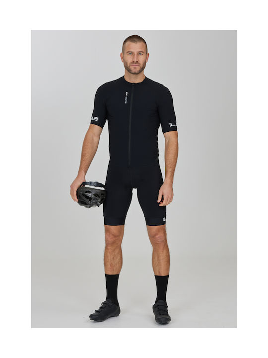 Elite Lab Kurze Ärmel Radtrikot Schwarz