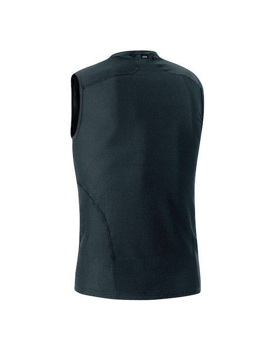 Gore Wear Мъжка Без Ръкави Колоездене Блуза Улична Черна