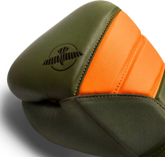 Hayabusa T3 Boxhandschuhe aus Kunstleder Grün