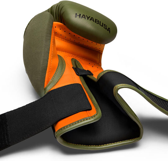Hayabusa T3 Boxhandschuhe aus Kunstleder Grün