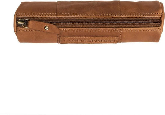 The Chesterfield Brand Pencil Case Barrel Brown