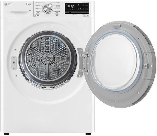 LG RH80V9AV3N Στεγνωτήριο 8kg με Αντλία Θερμότητας