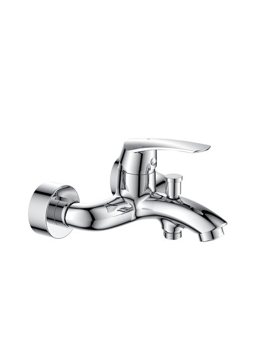 Ravenna City 2 Mixing Bathtub Shower Faucet Silver