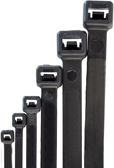 Bormann Cable Ties Plastic 600mm x 9mm in Black Colour (50 pcs) (050612)