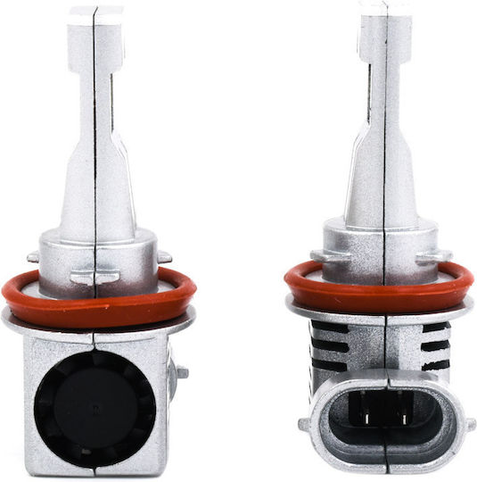 Carsun Lamps Car & Motorcycle H1 LED 6500K Cold White 9-32V 55W 2pcs