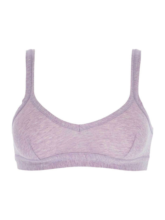 Women's Sports Bra without Padding Lilac