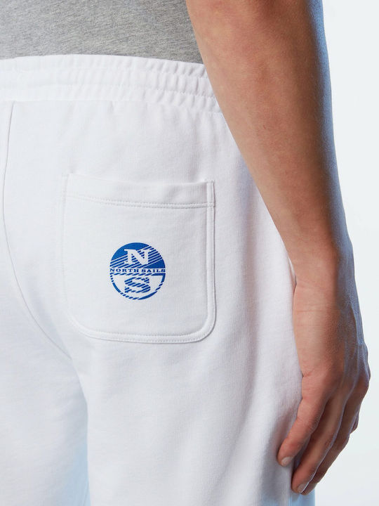 North Sails Men's Athletic Shorts White