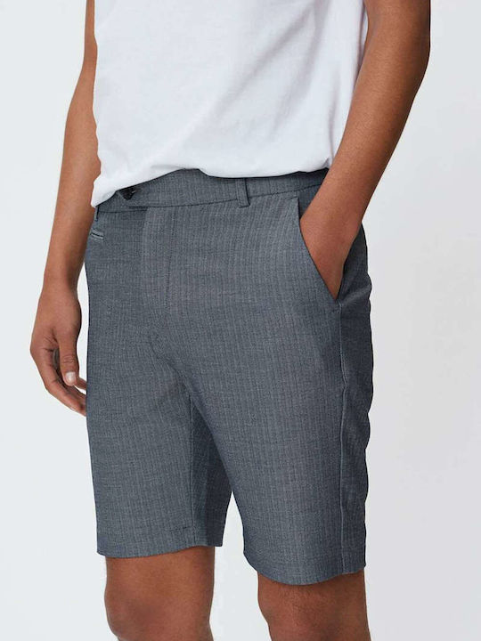 Les Deux Herrenshorts Chino Marineblau