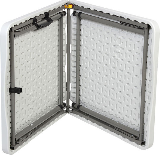 Tisch Zusammenklappbar Weiß 121x60x73cm