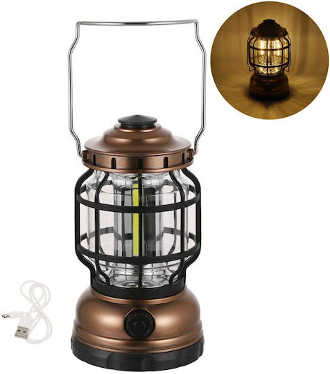 Factory ZJ-1990T Led Solar Laterne für Camping Gold Gold