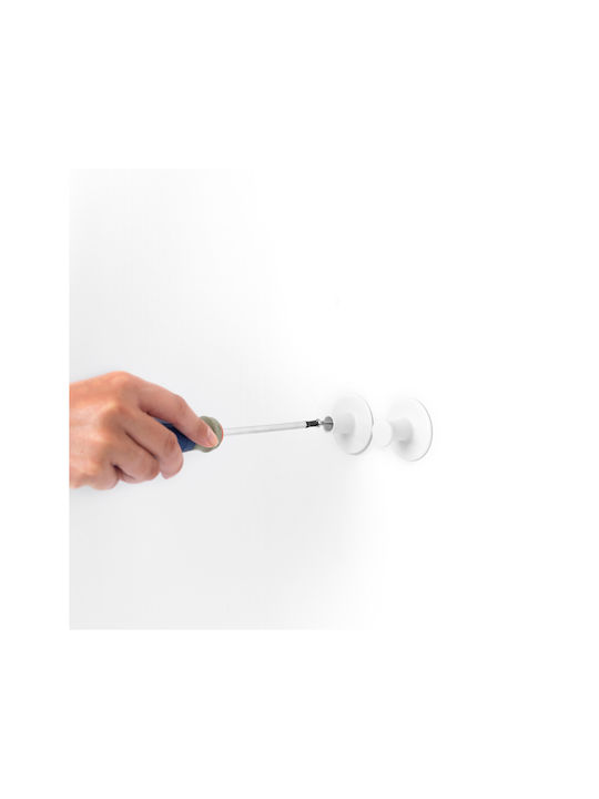 Brabantia Double Wall-Mounted Bathroom Hook White