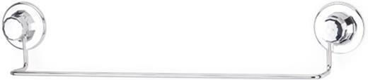 Tekno-Tel Single Wall-Mounted Bathroom Rail ​47x10cm Silver