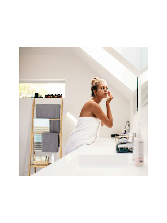 Relaxdays Ραφιέρα Μπάνιου 6 Θέσεων Δαπέδου με Βίδες ​31x29.5cm Καφέ
