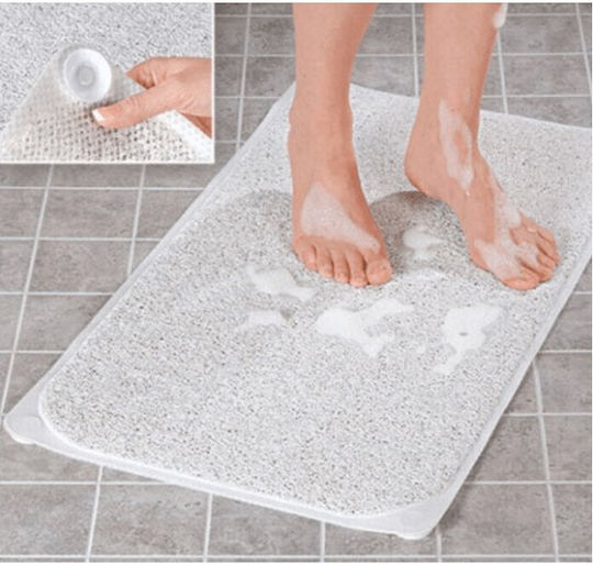 Bathtub Non-slip with Suction Cups White