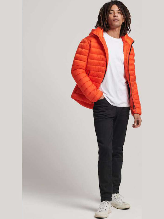 Fuji Athletic Jacket Waterproof Orange